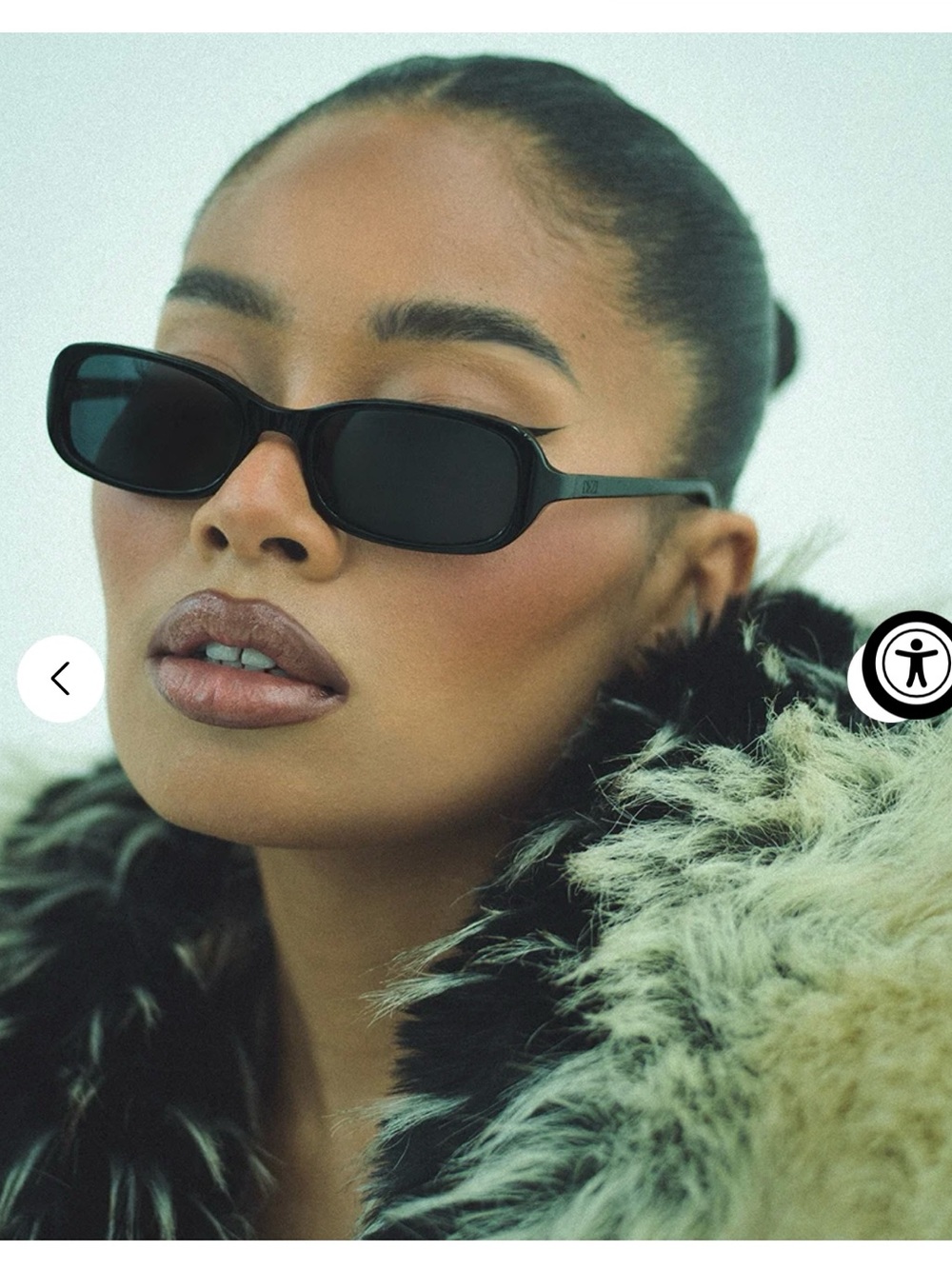 DEZI Black Cindy Women's Sunglasses